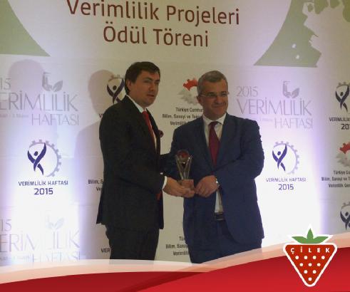 Çilek Verimlilik Ödülü